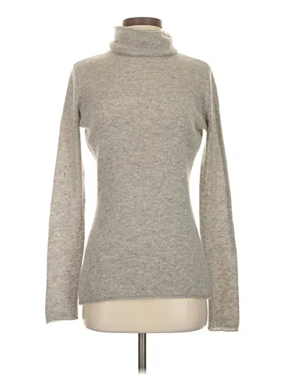 Pre-owned Assorted Brands Turtleneck Sweater In Gray