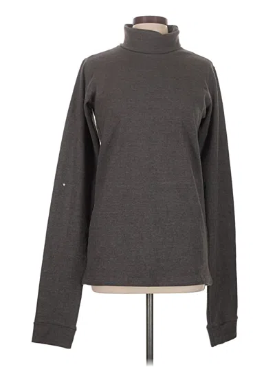 Pre-owned Assorted Brands Turtleneck Sweater In Gray