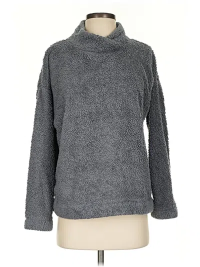 Pre-owned Assorted Brands Turtleneck Sweater In Gray