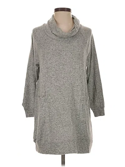 Pre-owned Assorted Brands Turtleneck Sweater In Gray