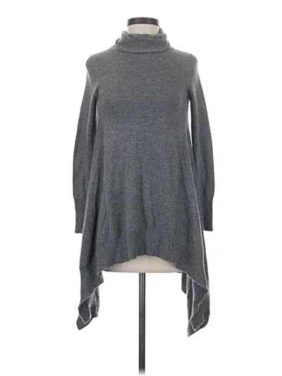 Pre-owned Assorted Brands Turtleneck Sweater In Gray