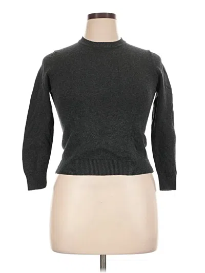 Pre-owned Assorted Brands Turtleneck Sweater In Gray