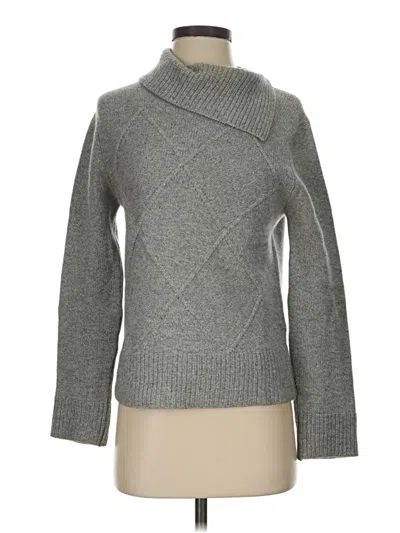Pre-owned Assorted Brands Turtleneck Sweater In Gray