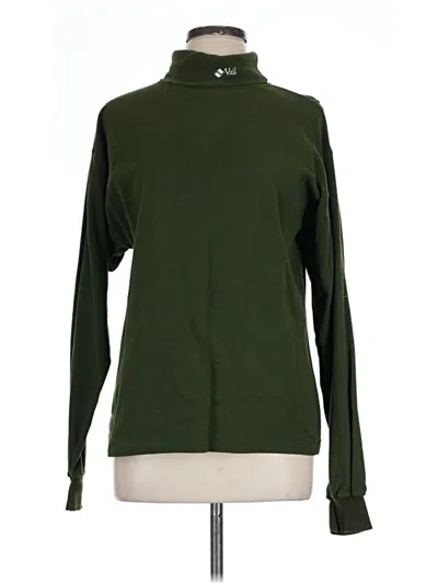 Pre-owned Assorted Brands Turtleneck Sweater In Green