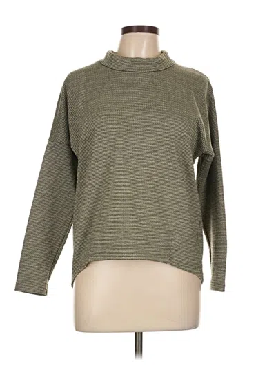 Pre-owned Assorted Brands Turtleneck Sweater In Green
