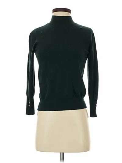 Pre-owned Assorted Brands Turtleneck Sweater In Green