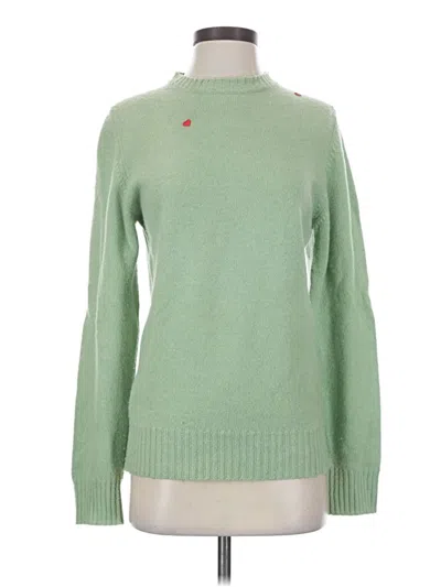 Pre-owned Assorted Brands Turtleneck Sweater In Green