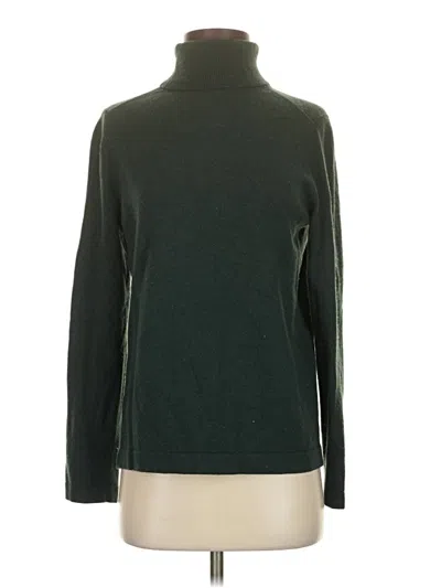 Pre-owned Assorted Brands Turtleneck Sweater In Green