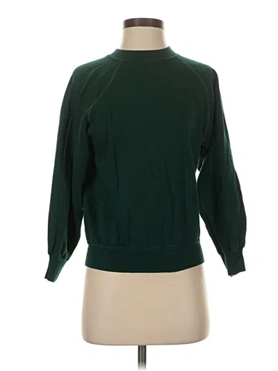 Pre-owned Assorted Brands Turtleneck Sweater In Green