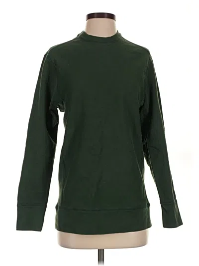 Pre-owned Assorted Brands Turtleneck Sweater In Green