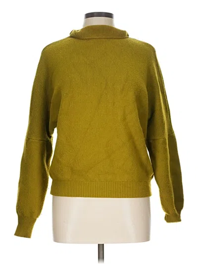 Pre-owned Assorted Brands Turtleneck Sweater In Green