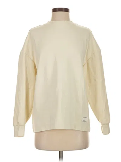 Pre-owned Assorted Brands Turtleneck Sweater In Ivory