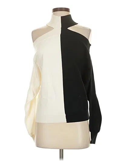 Pre-owned Assorted Brands Turtleneck Sweater In Ivory