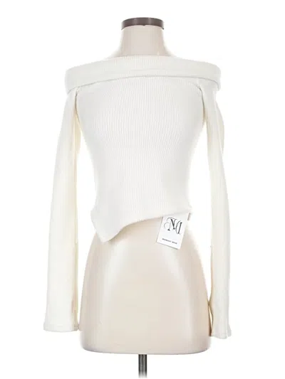 Pre-owned Assorted Brands Turtleneck Sweater In Ivory