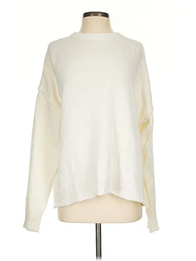 Pre-owned Assorted Brands Turtleneck Sweater In Ivory