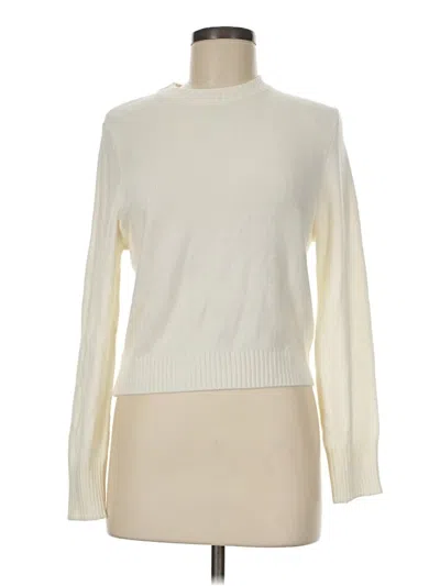 Pre-owned Assorted Brands Turtleneck Sweater In Ivory