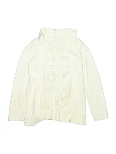 Pre-owned Assorted Brands Kids' Turtleneck Sweater In Ivory