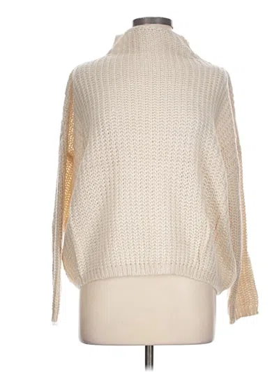 Assorted Brands Turtleneck Sweater In Ivory