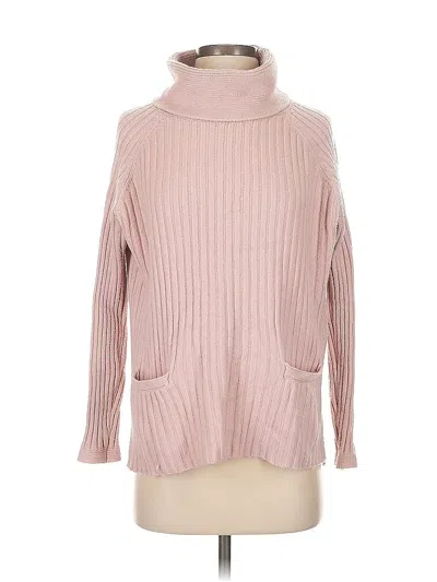 Pre-owned Assorted Brands Turtleneck Sweater In Pink