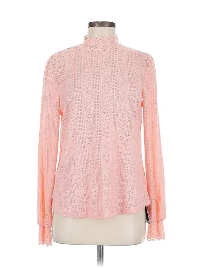 Pre-owned Assorted Brands Turtleneck Sweater In Pink