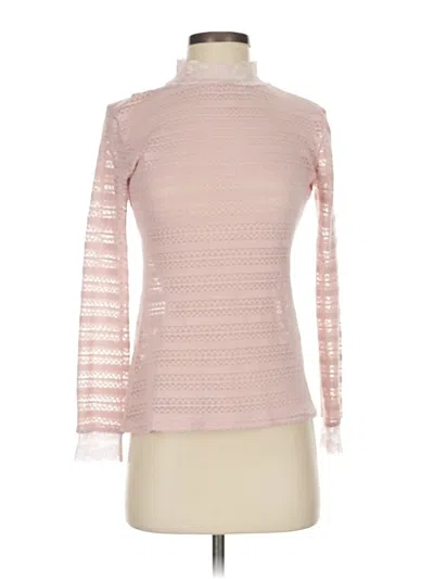 Pre-owned Assorted Brands Turtleneck Sweater In Pink