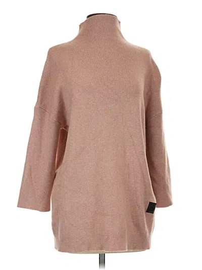 Pre-owned Assorted Brands Turtleneck Sweater In Pink