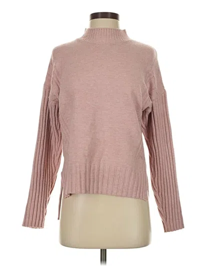 Pre-owned Assorted Brands Turtleneck Sweater In Pink