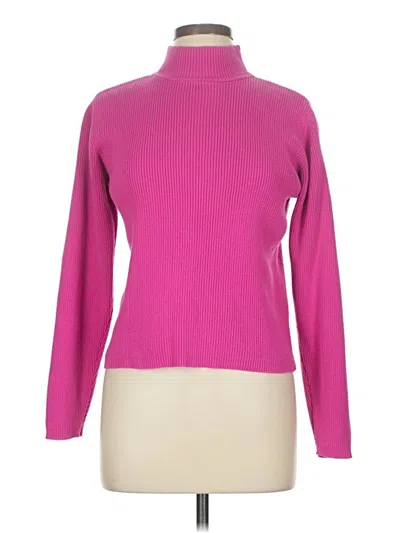Pre-owned Assorted Brands Turtleneck Sweater In Pink
