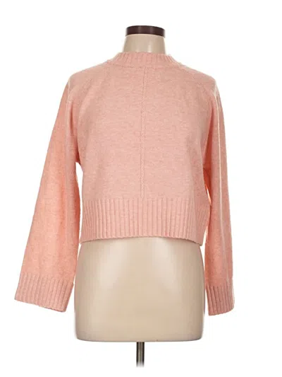 Pre-owned Assorted Brands Turtleneck Sweater In Pink