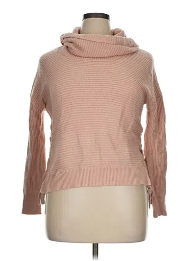 Pre-owned Assorted Brands Turtleneck Sweater In Pink