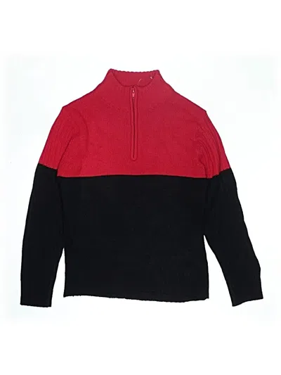 Pre-owned Assorted Brands Kids' Turtleneck Sweater In Red