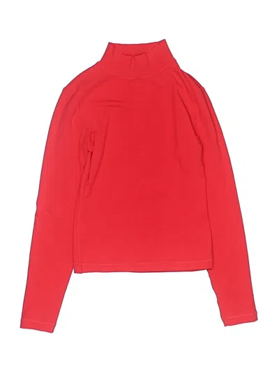 Pre-owned Assorted Brands Kids' Turtleneck Sweater In Red