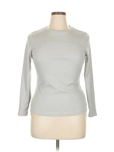 Pre-owned Assorted Brands Turtleneck Sweater In Silver