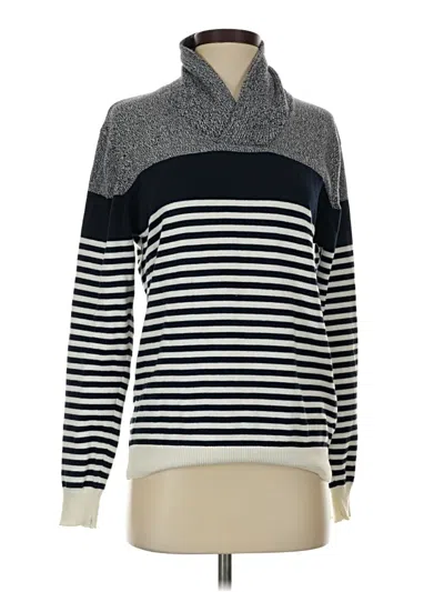 Pre-owned Assorted Brands Turtleneck Sweater In Silver