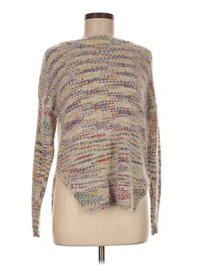 Assorted Brands Turtleneck Sweater In Silver