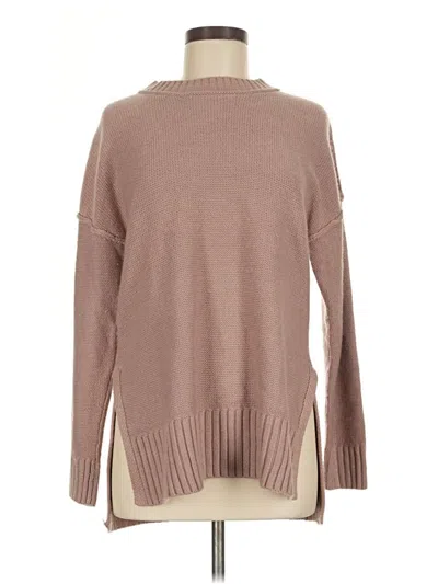 Pre-owned Assorted Brands Turtleneck Sweater In Tan