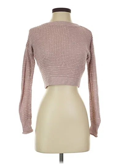 Pre-owned Assorted Brands Turtleneck Sweater In Tan