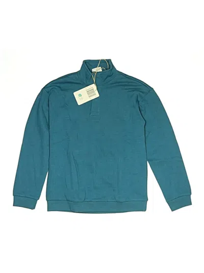 Assorted Brands Kids' Turtleneck Sweater In Teal