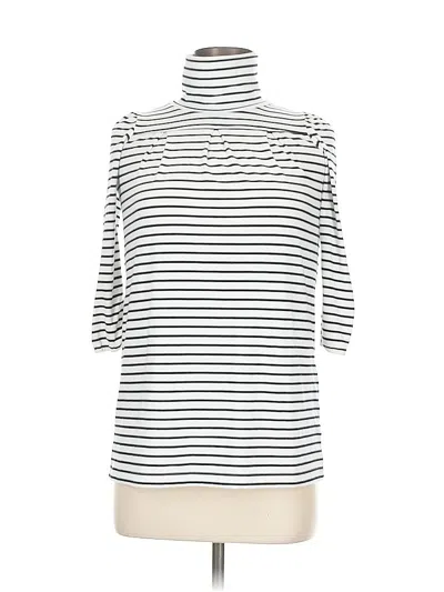 Pre-owned Assorted Brands Turtleneck Sweater In White