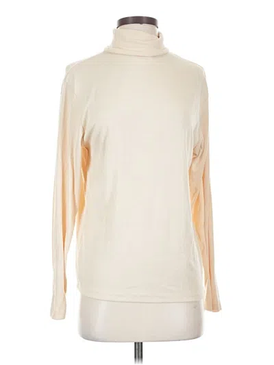 Pre-owned Assorted Brands Turtleneck Sweater In White