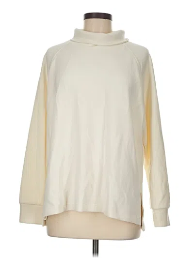 Pre-owned Assorted Brands Turtleneck Sweater In White
