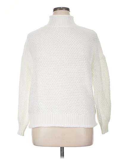 Assorted Brands Turtleneck Sweater In White