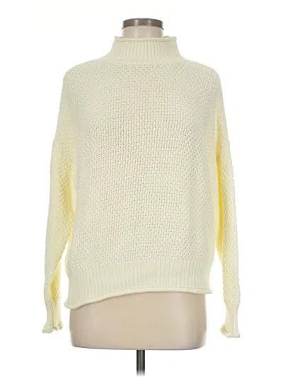 Pre-owned Assorted Brands Turtleneck Sweater In Yellow