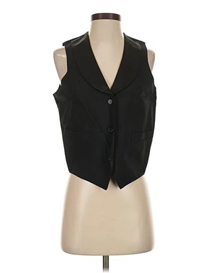 Pre-owned Assorted Brands Tuxedo Vest In Black
