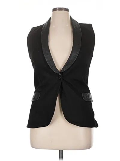 Pre-owned Assorted Brands Tuxedo Vest In Black