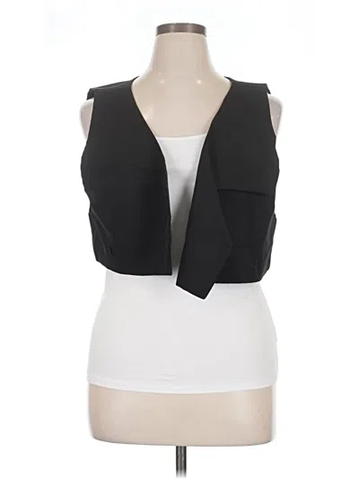 Pre-owned Assorted Brands Tuxedo Vest In Black