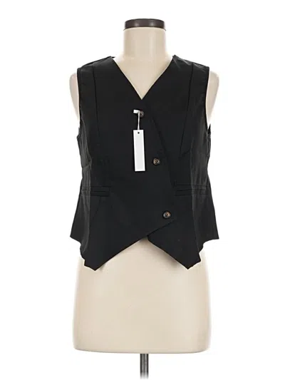 Assorted Brands Tuxedo Vest In Black