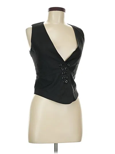 Pre-owned Assorted Brands Tuxedo Vest In Black