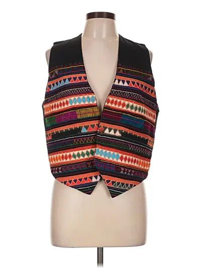 Pre-owned Assorted Brands Tuxedo Vest In Black