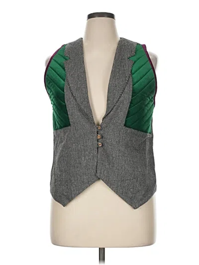 Pre-owned Assorted Brands Tuxedo Vest In Gray